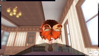 3D HENTAI POV Redhead Girlfriend Sucks your Cock