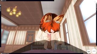 3D HENTAI POV Redhead Girlfriend Sucks your Cock