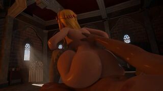 Princess Zelda Creampie (Animation With Sound)