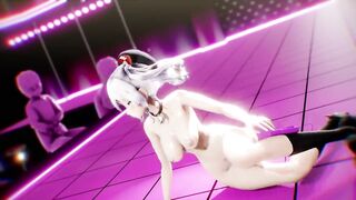 【MMD R-18 SEX DANCE】KASHIMA CHAN DOUBLE SEX CLUB INTENSE PENETRATION インテンスアナル [MMD]