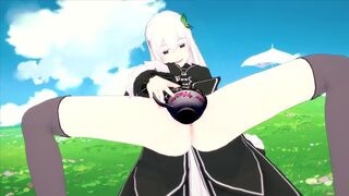 Re Zero: Echidna gives you her Body Liquid(piss) to Drink | POV