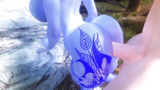 Sexy Futa Girl Fucks Busty Blue Futa Girl FUTA X FUTA Skyrim