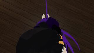 VRChat Lewd Kitty gives Blowjob and Handjob (re-upload)