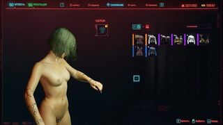 Sexy Girls in Erotic Clothes in the Cyberpunk Game | Cyberpunk 2077