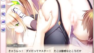 Female ejaculation　KAMIHIME PROJECT Gawain Japanese