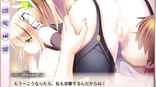 Female ejaculation　KAMIHIME PROJECT Gawain Japanese