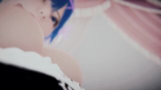 Re:Zero - Ram Helps Rem Experience her first Orgasm