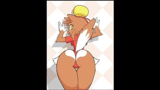 Female Furry with Big Ass Begging her Master to Play with her Animation