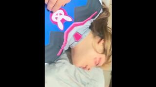 Dva Cosplay Teen Girl get Fucked