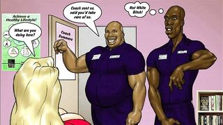 2 hot blondes hunt for big black cocks - Cartoon Porn Comic - PORNWIFI.COM