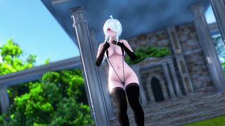 Mmd R18 Haku Fuck her with no Mercy she will never Stop Making Men to Cum 3d Hentai