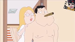 Francine Smith NURSE BLOWJOB American Dad, Cum Swallow Finishes Handjob Cartoon Blowjobs, Blonde BJ