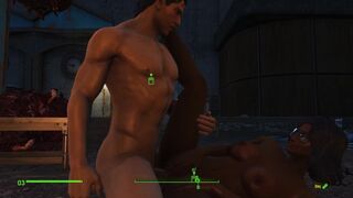 Faithful Servant Ash is a Muscular Guy Ready to Fulfill any Sex Whim | Fallout Heroes