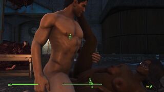 Faithful Servant Ash is a Muscular Guy Ready to Fulfill any Sex Whim | Fallout Heroes