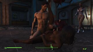 Faithful Servant Ash is a Muscular Guy Ready to Fulfill any Sex Whim | Fallout Heroes