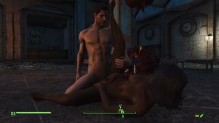 Faithful Servant Ash is a Muscular Guy Ready to Fulfill any Sex Whim | Fallout Heroes