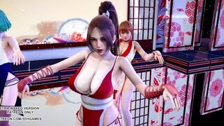 [MMD] GigaReol×EVO - Addiction Mai Shiranui Tamaki Kasumi DOA Hot Dance