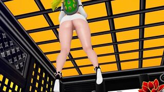 MMD R18 Bowsette will make you Ahegao Face while Cum Trained to be Balls Drainer 3d Hentai