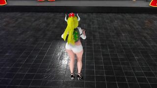 MMD R18 Bowsette will make you Ahegao Face while Cum Trained to be Balls Drainer 3d Hentai