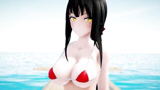 【MMD R-18 SEX DANCE】KANGXI SEXY ASS SWEET TITS TASTY BODY INTENSE SEX だらけの美味しそうなお尻 [MMD]