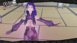 【r-18 MMD】Genshin Impact/Honkai Impact Raiden Mei/Shogun Dance