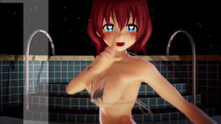 Mmd R18 Short Chan Yeah Ohh Yeah Pool Naked Party with Big Nipple