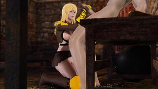 RWBY - Yang Xiao Long Handjob (3D Porn)