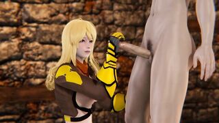 RWBY - Yang Xiao Long Handjob (3D Porn)