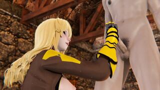 RWBY - Yang Xiao Long Handjob (3D Porn)