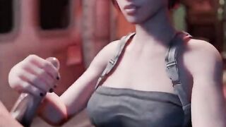 Jill Valentine Handjob W/sound Resident Evil