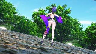 MMD R18 Fate Grand Order Murasaki Shikibu 3D HENTAI WANT HER TO MAKE YOU CUM DRY BALLS