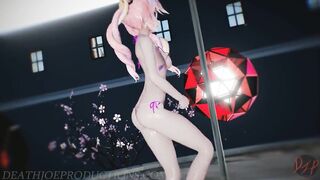 MMD R18 Nude Lewd Luka Mirrrrrors 1096