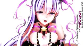 【MMD R-18 SEX DANCE】FATE BB BYIBY INTENSE MASTURBATION BIG TITS SPERM BATH セクシーホットビッグ [MMD]