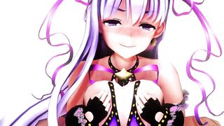 【MMD R-18 SEX DANCE】FATE BB BYIBY INTENSE MASTURBATION BIG TITS SPERM BATH セクシーホットビッグ [MMD]