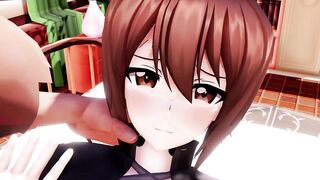 MMD 3D HENTAI まほ姉で踊らない『girls』