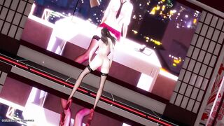 [MMD] Lisa - Swalla StripVers. Tifa Lockhart 3D Erotic Dance