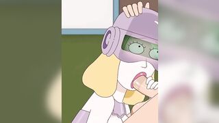 Rick and Morty - a way back Home - Sex Scene only - Part 41 Beth Sexbot Blowjob by LoveSkySanX