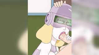 Rick and Morty - a way back Home - Sex Scene only - Part 41 Beth Sexbot Blowjob by LoveSkySanX