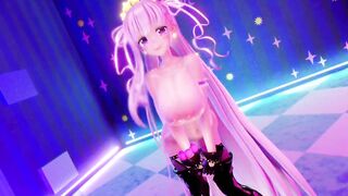 【MMD R-18 SEX DANCE】BB BYIBY BIG ASS TASTY TEMPTATION EROTIC セクシーなお尻 MMD