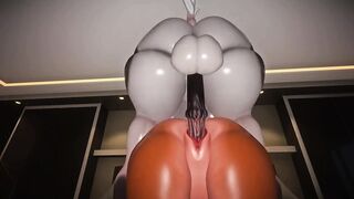 Furry Babe with Huge Ass Takes Big Hard Futa Furry Dick 3D Porn Game Yiffalicious