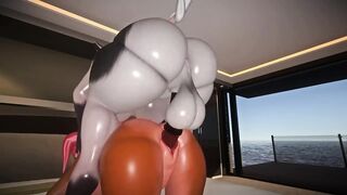 Furry Babe with Huge Ass Takes Big Hard Futa Furry Dick 3D Porn Game Yiffalicious