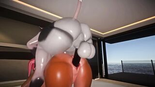 Furry Babe with Huge Ass Takes Big Hard Futa Furry Dick 3D Porn Game Yiffalicious