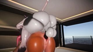 Furry Babe with Huge Ass Takes Big Hard Futa Furry Dick 3D Porn Game Yiffalicious