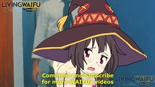 MEGUMIN Konosuba 2D Real Anime Big Japanese Ass Booty Cosplay Hentai Kono Subarashii Sekai Porn Sex