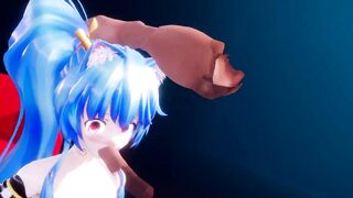 3d Hentai Mmd - Senmei Pull Remaster (autumnjelly)