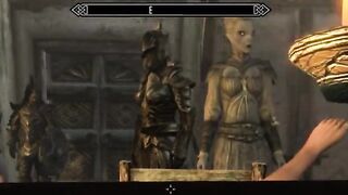 Fucked herself with Magic | Playing Skyrim Adult Mods