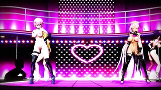 MMD Mash and BB Pele Dance