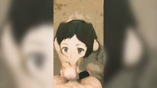 Cute Anime Babe Sucks my Cock