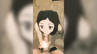 Cute Anime Babe Sucks my Cock