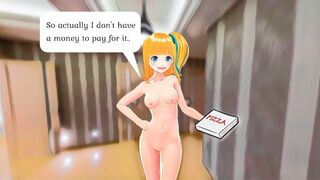 Anime Girl does not have enough Money and she has to Pay with her Mouth | Hentai Anime Stories